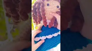 crochet reversible doll 🧶.       #crochetlove #crochetdolls #crochet #crocheting