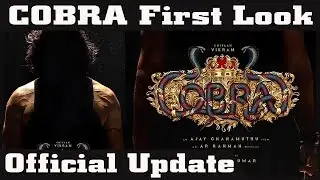Cobra First Look | Cobra First Look Tamil | Chiyaan Vikram | Ajay Gnamuthu