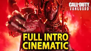 VANGUARD ZOMBIES FULL INTRO CUTSCENE CINEMATIC (