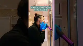 LIP BLUSH| TATTOOING MYSELF 😲         #lipblushtattoo # lipblush #tattoo #pmu