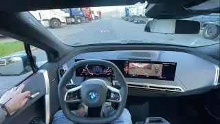 The New BMW iX xDrive40 (326hp) 2022 Test Drive