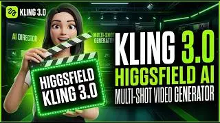 Higgsfield Kling 3.0 Full Tutorial (2026) | Multi-Shot AI Video Generator