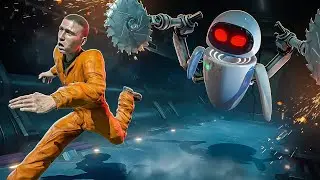 ЕВА, ЧТО С ТОБОЙ??? МАНЬЯК РОБОТ ОХОТИТСЯ НА НАС!!!