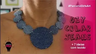 DIY COLAR JEANS - PARCERIA GIRLS ART