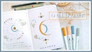 PLAN WITH ME October 2021 🌙 ||&nbsp;Constellation Bullet Journal SetUp