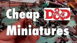 How to Make Cheap D&D 5E Miniatures for Cheap Update