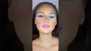 Libra inspired makeup #shorts