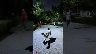 EPIC SCORPION STYLE 🚀 Shuttlecock Master Skill #hackysack #badminton #shuttlecock #shorts