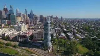Philadelphia, Pennsylvania, USA, Ultra HD Drone Footage