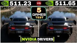 Nvidia Drivers (511.23 vs 511.65) | Nvidia 511.65 New Update | GTX 1050 ti