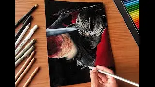 NINJA GAIDEN - Ryu Hayabusa - Speed Drawing - Jawad Arts