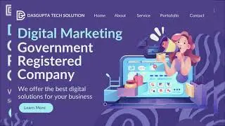 WEBSITE DESIGN SAMPLE | DASGUPTA TECH SOLUTION | GOVT REGISTERED COMPANY | DIGITAL MARKETING | 4K HD