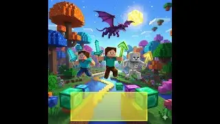 playing minifun,blcok craft and minecraft