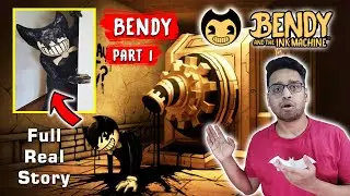 BENDY IS MORE DANGEROUS THAN HUGGY WUGGY BENDY AND THE INK MACHINE PART 1 Real Horror Story Hindi