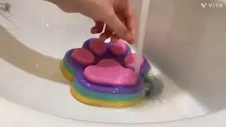 CLEAN MY TABA SQUISHY WITH ME!!!!!!!!