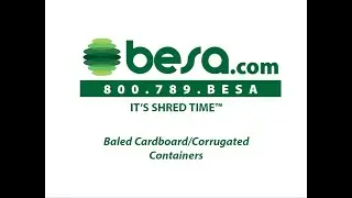 It&rsquo;s Shred Time! &ndash; Baled Cardboard/Corrugated Containers Shredding | BESA Equipment