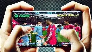 FIFA 16 Mod FC 25 Android Latest Transfers 24/25 Updated| Real Faces All Tournaments & HD Graphics🎮