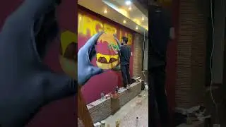 Graffiti for Burger Lab #shorts