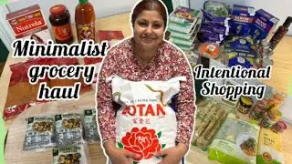 Minimalist Grocery haul | Vegan pantry Stock up | #bangladeshi #asian