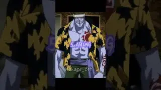 Top 7 Strongest One Piece characters (East Blue Saga/Arc) #shorts #anime #onepiece