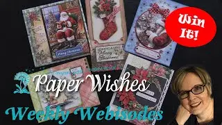 5 Card Ideas Using New Christmas 3-D Die-Cuts by Katy Sue Designs