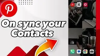 How to turn on sync your contacts on Pinterest