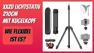 BEWERTUNG (2025): XXZU Lichtstativ 210cm mit Kugelkopf. Infos