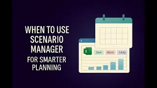 Excel Scenario Manager