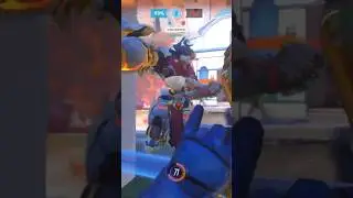 Ramattra Gets Violated By Mei Tech🤣 #overwatch #overwatch2 #ow #ow2 #gaming #overwatchclips