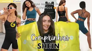 COMPRINHAS DA SHEIN | 2024 GLOWMODE - roupas esportivas #SHEINactive