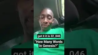 &ldquo;You Won&rsquo;t Believe How Many Words Are in Genesis!&rdquo; #genesis #word #bible #oldtestament #shortsreels