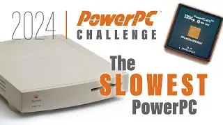 PowerPC Challenge 2024 &mdash; Самый медленный PowerPC из моих
