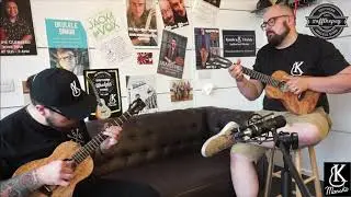CEDAR VS MANGO VS KOA - Ukulele Duet Comparison Video - Kanile'a Tenors and Baritones