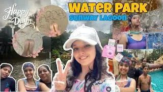 Sunway Lagoon Water Park Fun | Malaysia Trip Vlog 🌊🎢#SunwayLagoo #MalaysiaVlog #TravelDiaries 
