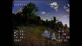 BrianFliesThings: GnarlyFPV Guppy 1st flight!