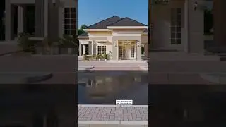 Desain rumah modern 1 lantai 8x15m 4 kamar tidur #rumah1lantai