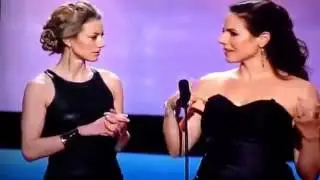 AnnaSilk & ZoiePalmer Present at Canadian Screen Awards 2014