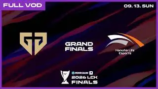 GEN vs HLE | 2026 Wooribank LCK Grand Finals