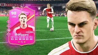 98 ОБЗОР ИГРОКА FUTTIES ODEGAARD ​​SBC | EA FC 24 ULTIMATE TEAM