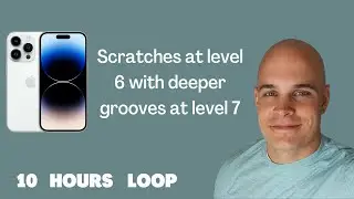 Scratches at level 6 with deeper grooves at level 7 [10 HOUR LOOP]