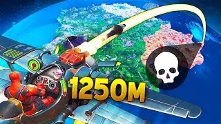 THE NEW !! WORLD RECORD 1200m AIRPLANE KILL - FORTNITERS