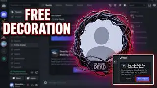 FREE DISCORD Claim The Entity Avatar Decoration - DEAD BY DAYLIGHT: THE WALKING DEAD QUEST