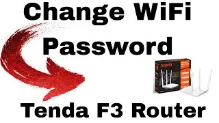 Tenda F3 Wi-Fi Router Setup | Change Wi-Fi Name & Password