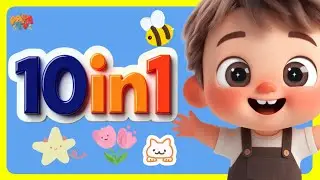 10 Learning Songs for Kids 🎉 Veggies &bull; Fruits &bull; Save Earth &bull; Numbers &bull; Animals & More | PapaTV
