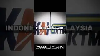 #fypシ Indonesian locomotive &times; Malaysia Locomotive #keretaapi #keretaapiindonesi #keretaapikita