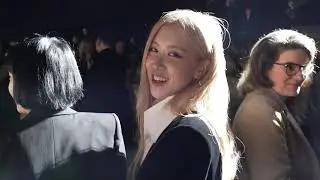 BLACKPINK ROS&Eacute; as a new global ambassador of SAINT LAURENT (YSL) - She's a living goddess!