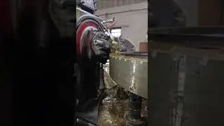 water dam Gate 18 mod 77 teeth honing machine  cuting #machine #viral