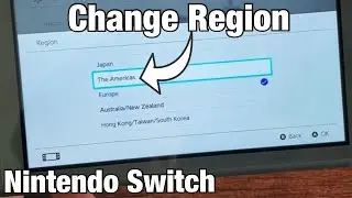 Nintendo Switch: как сменить регион (Америка, Европа, Австралия/Новая Зеландия и т. д.)