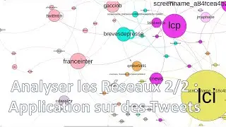 Analyser les réseaux 2/2 : Application sur des tweets