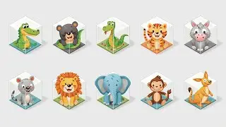 A to Z Animal Alphabet Song | Fun ABC Learning with Wild & Farm Animals